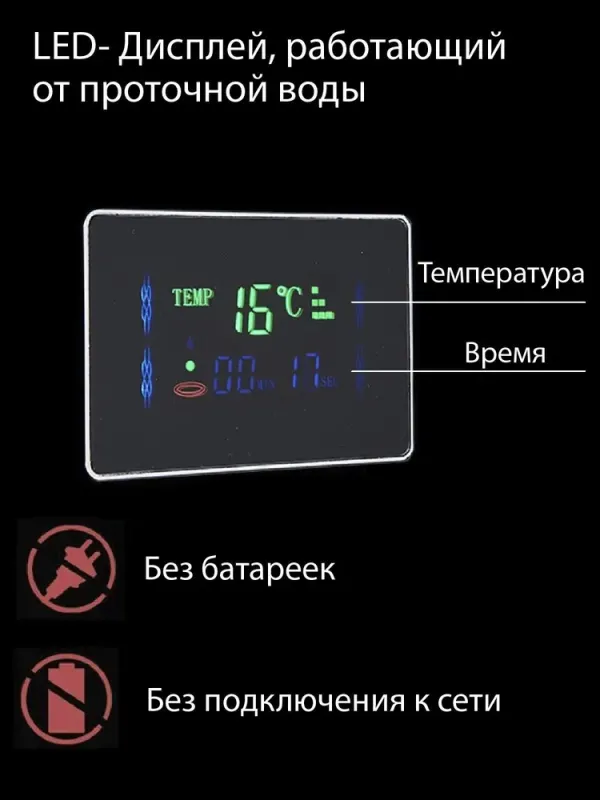 Гидромассажная Душевая Панель из Нержавеющей Стали Southlife Novo D'Oro. Цвет - Золото Мат 09